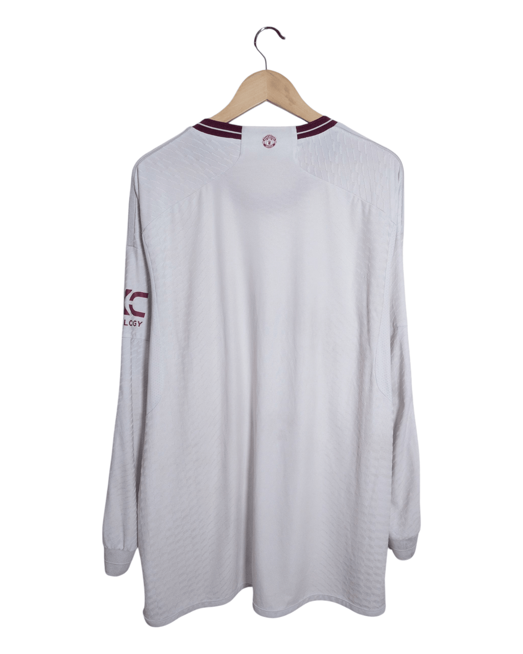2023-24 Manchester United Adidas Authentic Third L/S Shirt - (XL)