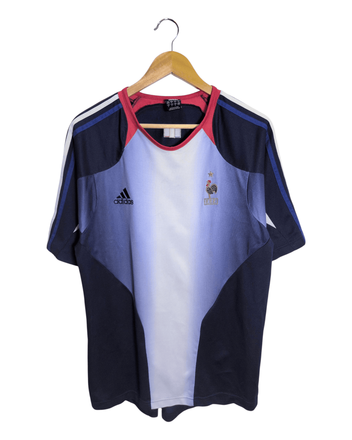 2004-06 France Adidas Training Shirt - (M)