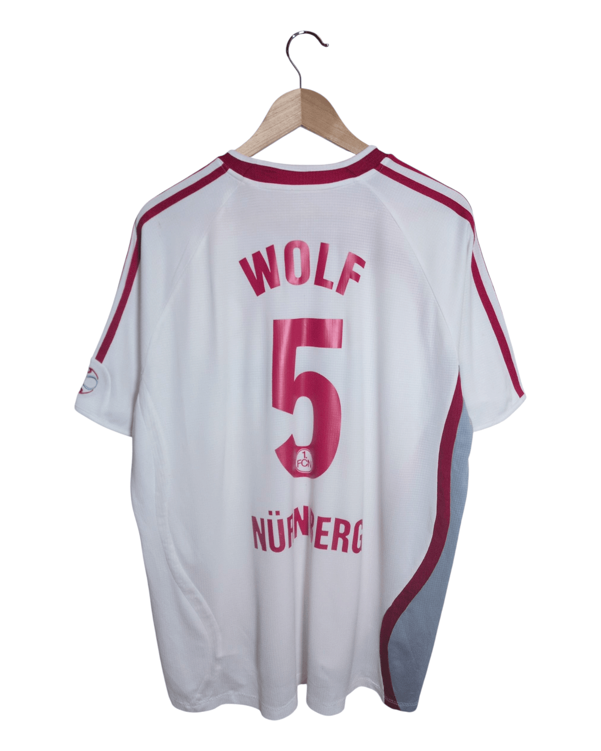 2006-07 Nurnberg Adidas Away Shirt #5 Wolf - (XL)