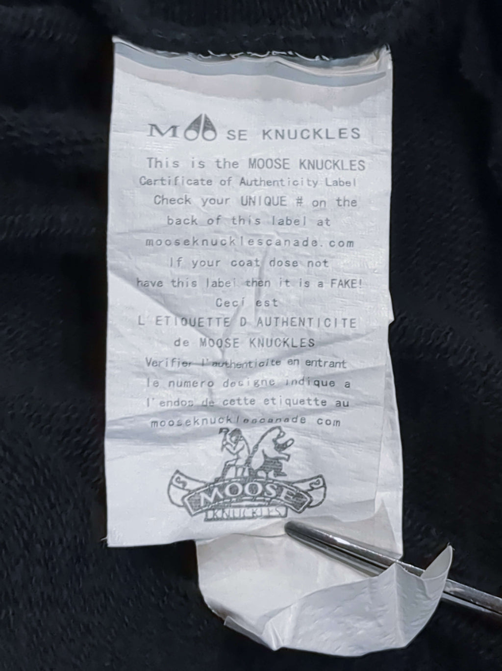 Moose Knuckles Sweatshirt - (L)