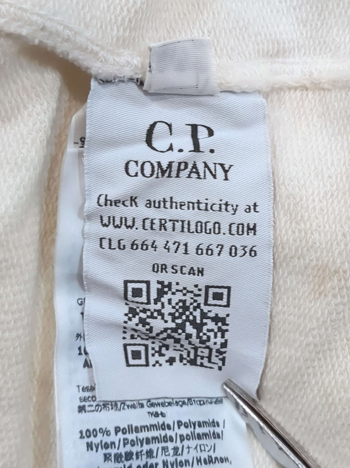 CP Company Sweat Diagonal Raised Fleece Sweatshirt - (M)