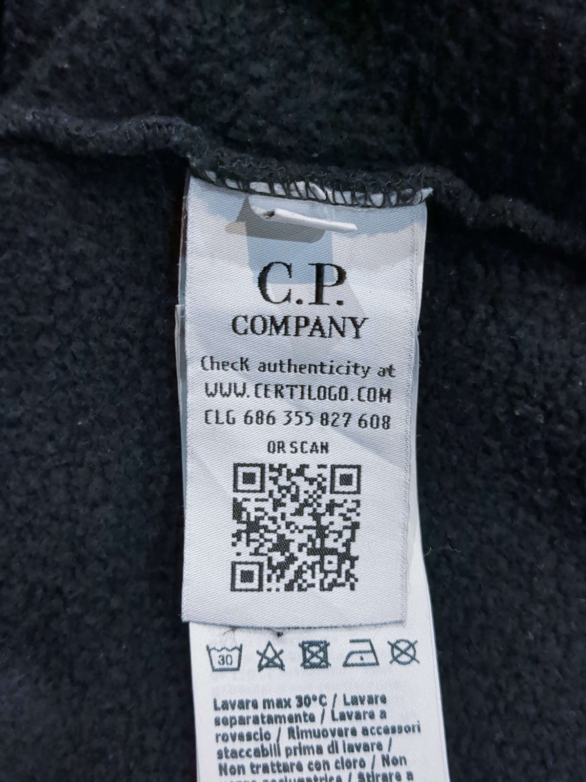 CP Company Lens Hooded Sweatshirt - (M)