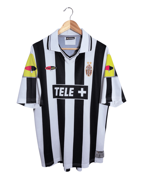2000-01 Juventus Lotto Ciaoweb Home Shirt #21 Zidane - (L)