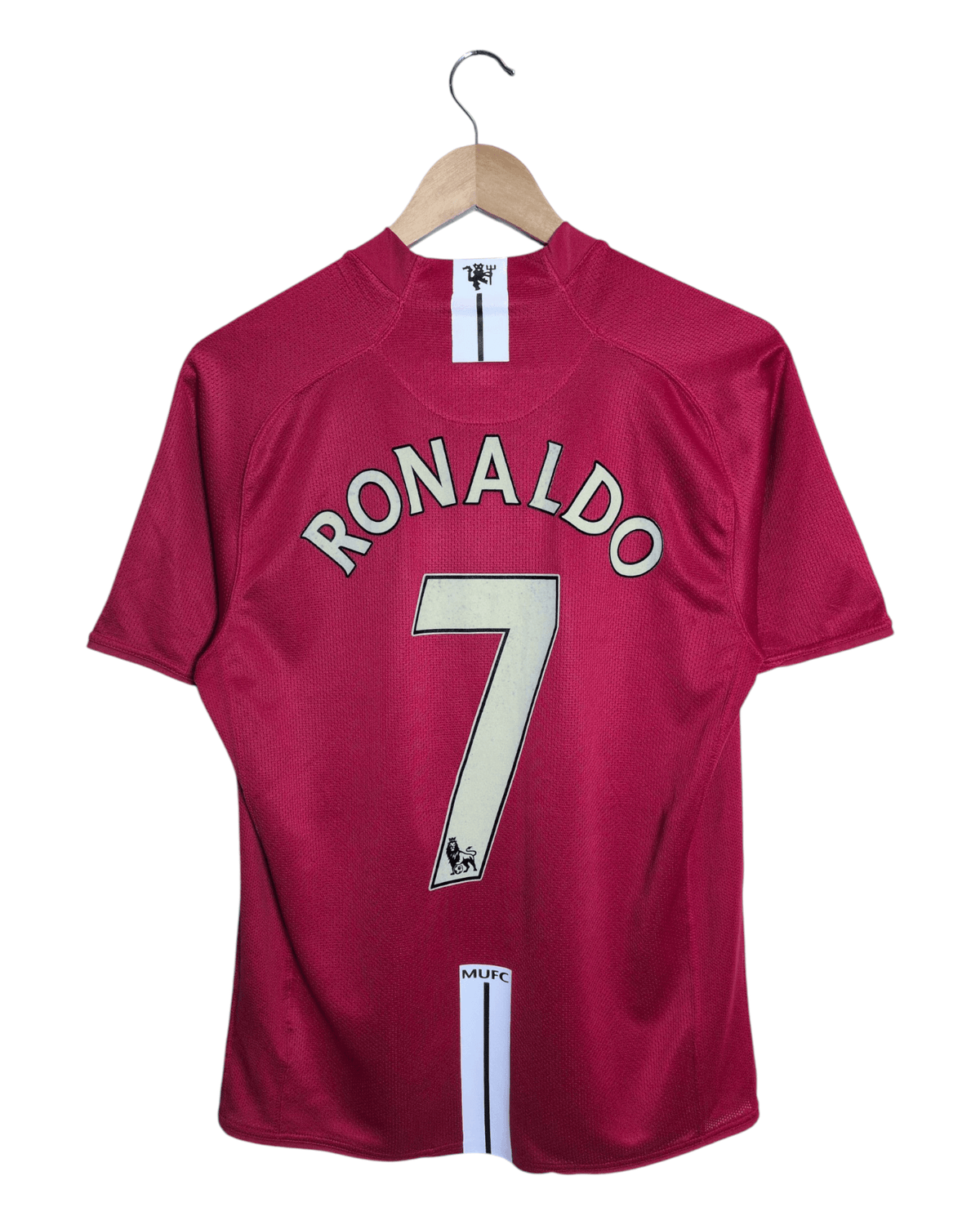 2007-09 Manchester United Nike Home Shirt #7 Ronaldo - (M)