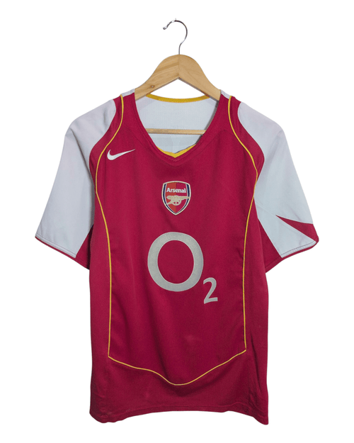 2004-05 Arsenal Nike Home Shirt #9 Reyes - (S)