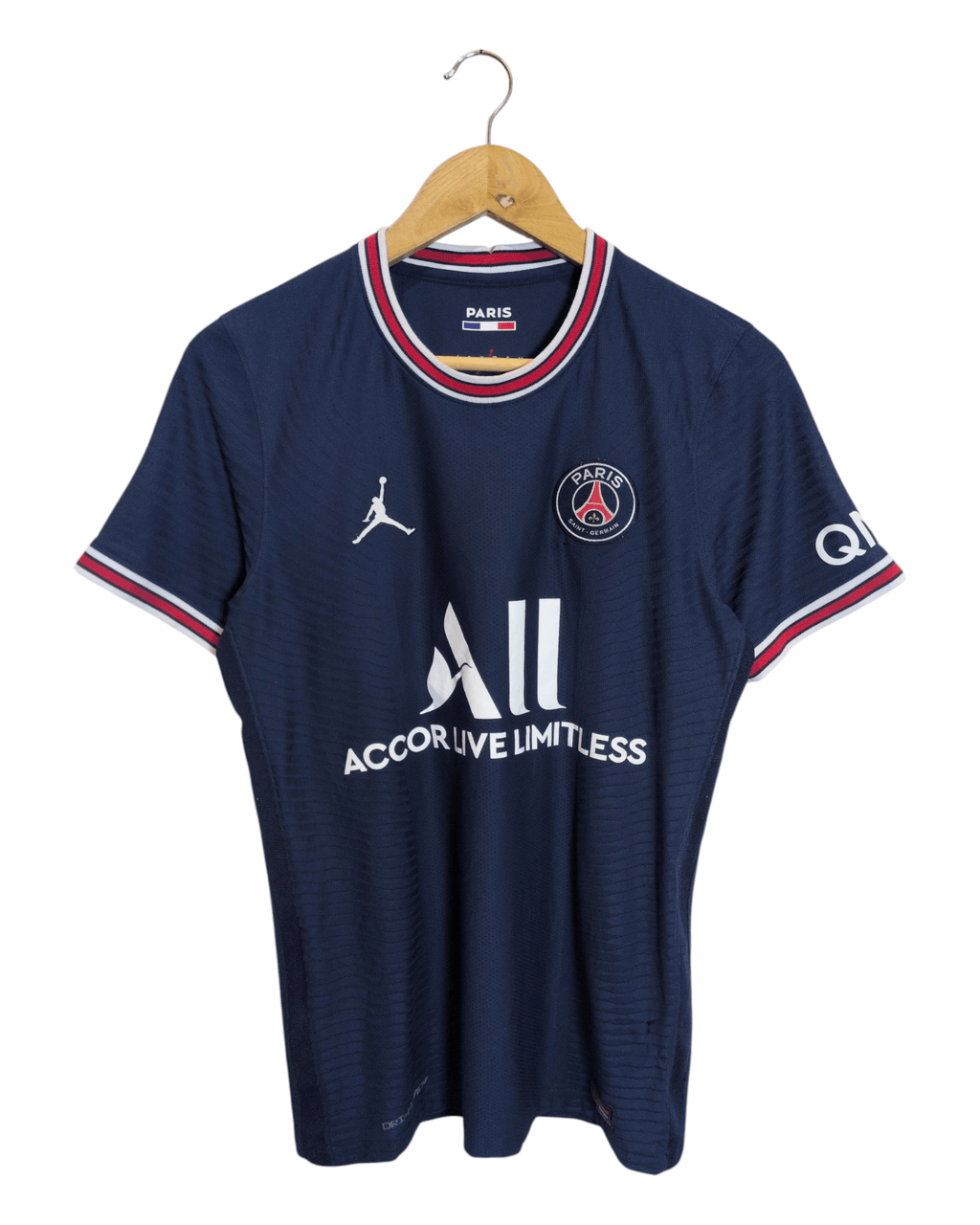2021-22 PSG Nike Jordan Authentic Home Shirt #30 Messi - (S)