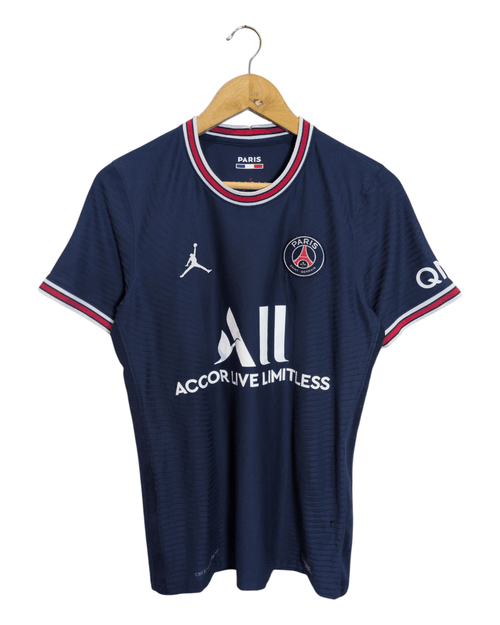 2021-22 PSG Nike Jordan Authentic Home Shirt #30 Messi - (S)