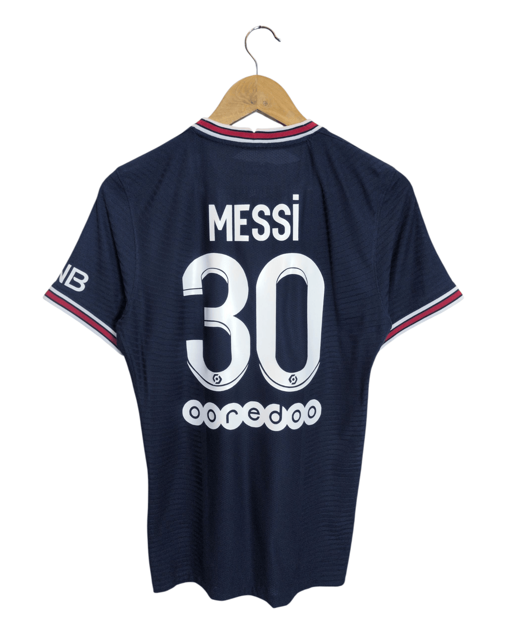 2021-22 PSG Nike Jordan Authentic Home Shirt #30 Messi - (S)
