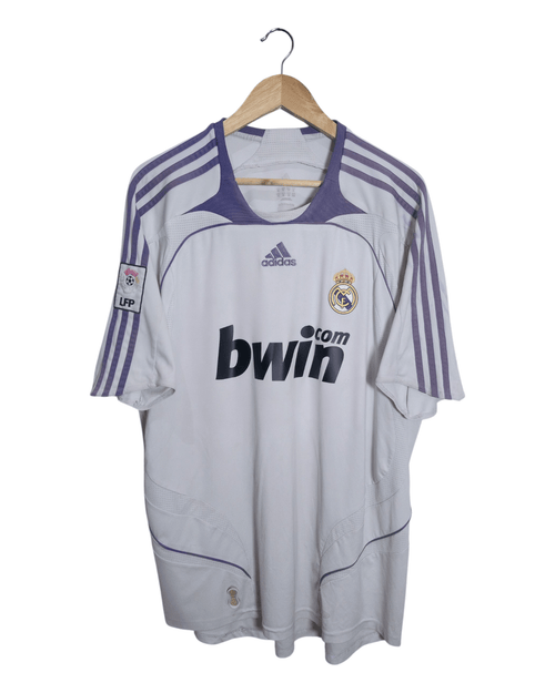 2007-08 Real Madrid Adidas Home Shirt #2 M.Salgado - (XL)