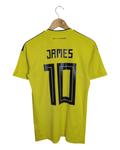 2018-19 Colombia Adidas Home Shirt #10 James - (S)