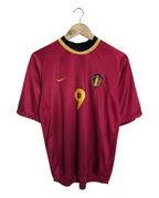 2000-02 Belgium Nike Home Shirt #9 Mpenza E. - (M)