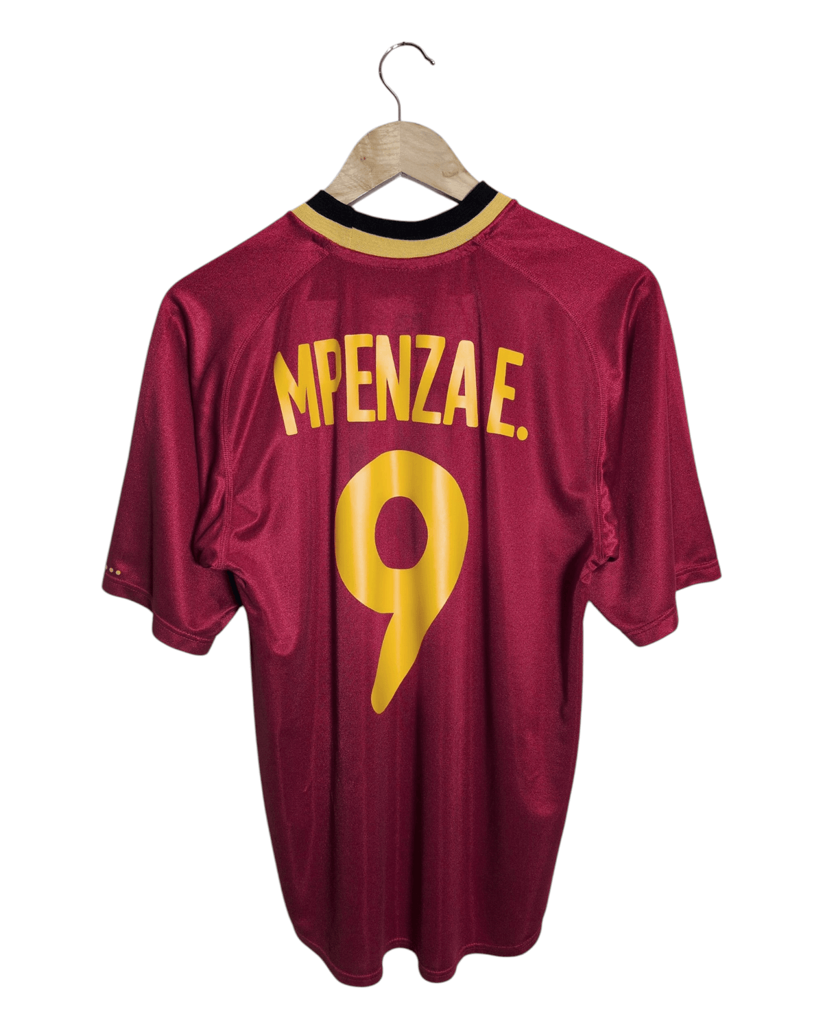2000-02 Belgium Nike Home Shirt #9 Mpenza E. - (M)