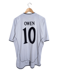 2001-03 England Umbro Home Shirt #10 Owen - (XL)