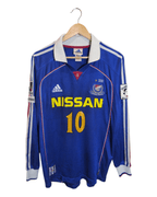 2000 Yokohama Marinos Adidas Home L/S Shirt #10 Nakamura - (L)