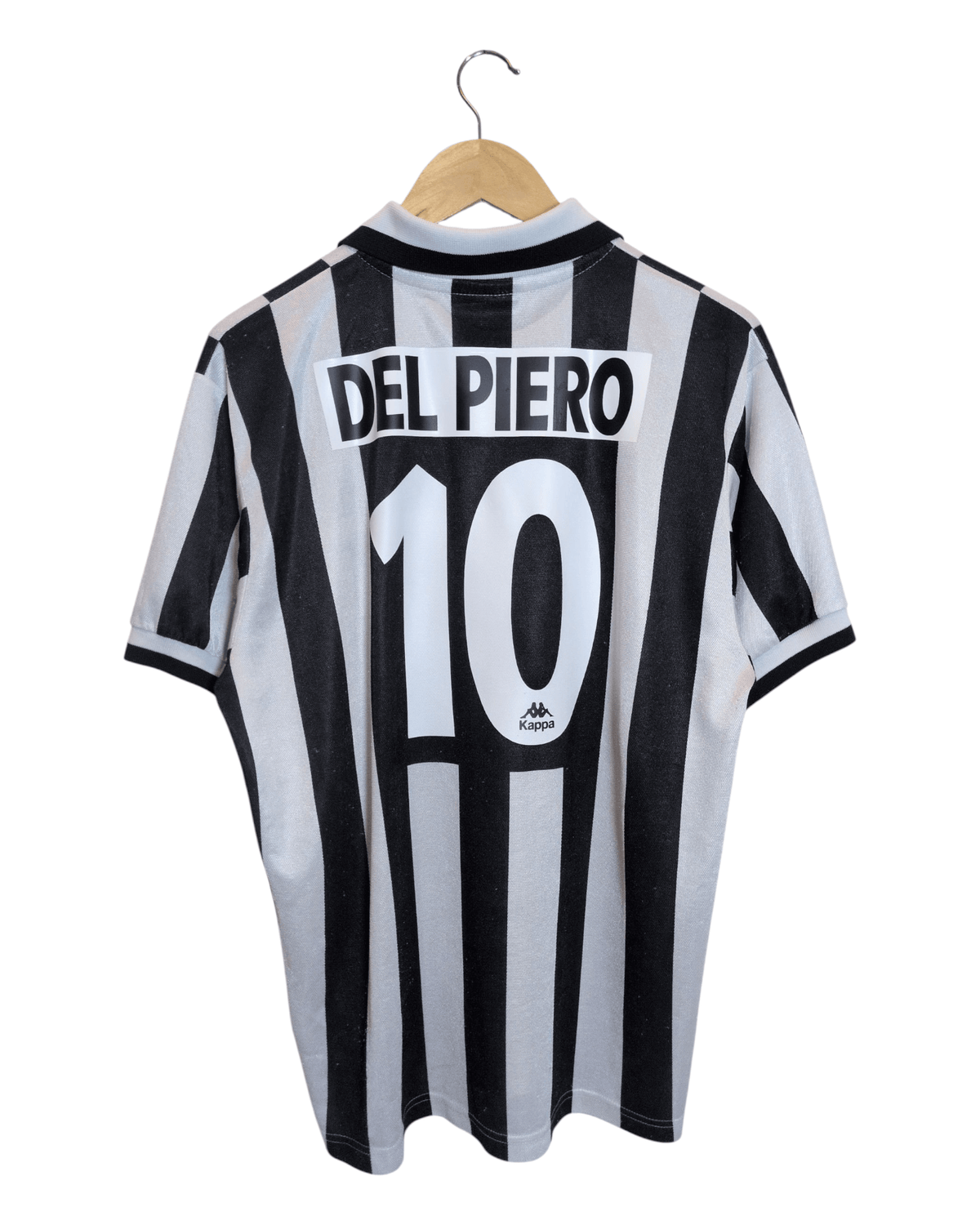 1995-97 Juventus Kappa Home Shirt #10 Del Piero - (L)