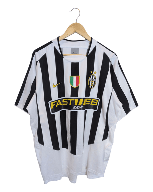 2003-04 Juventus Nike Home Shirt Player Issue Home Shirt #4 Tudor - (L)