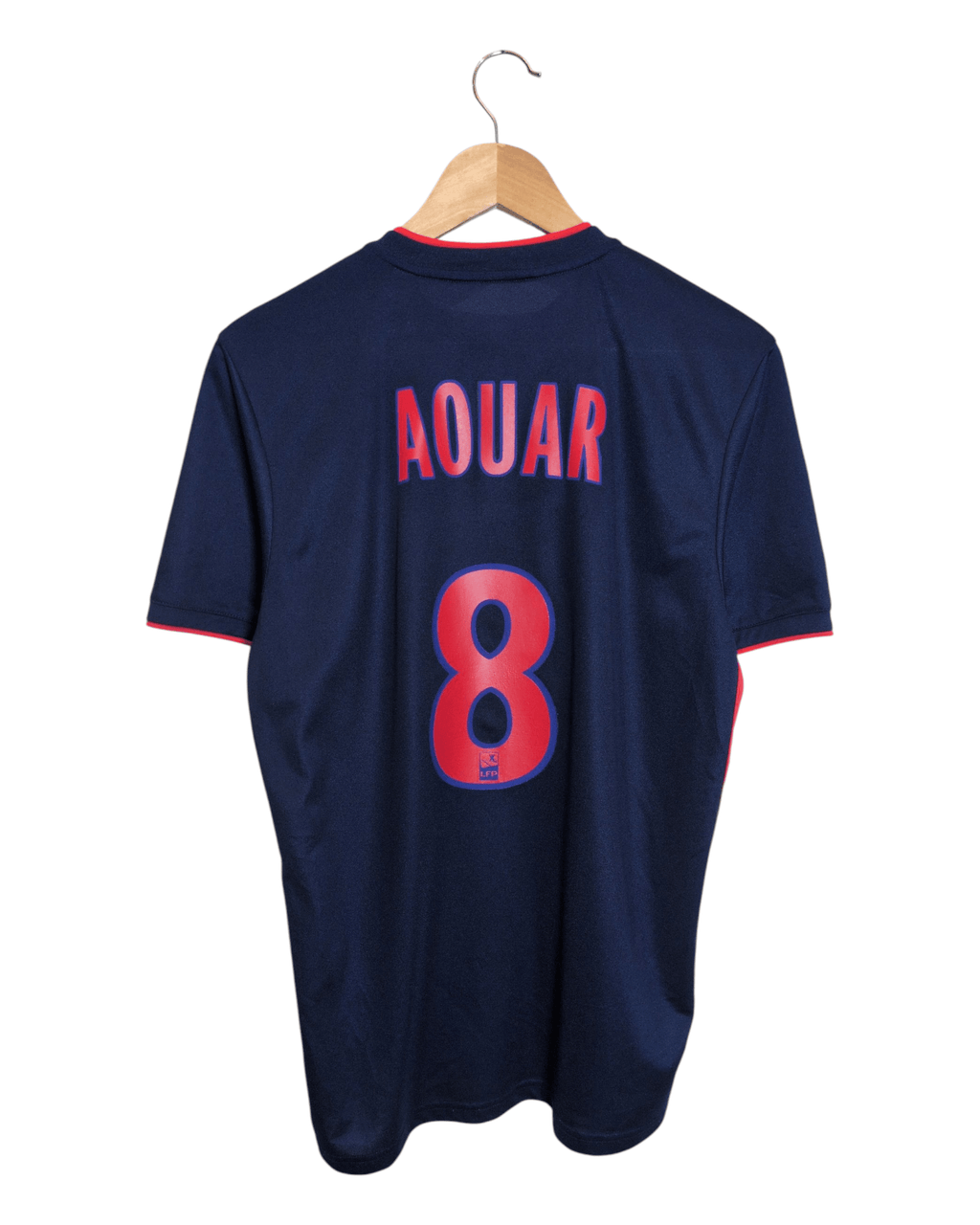 2018-19 Olympique Lyonnais Adidas Away Shirt #8 Aouar - (M)