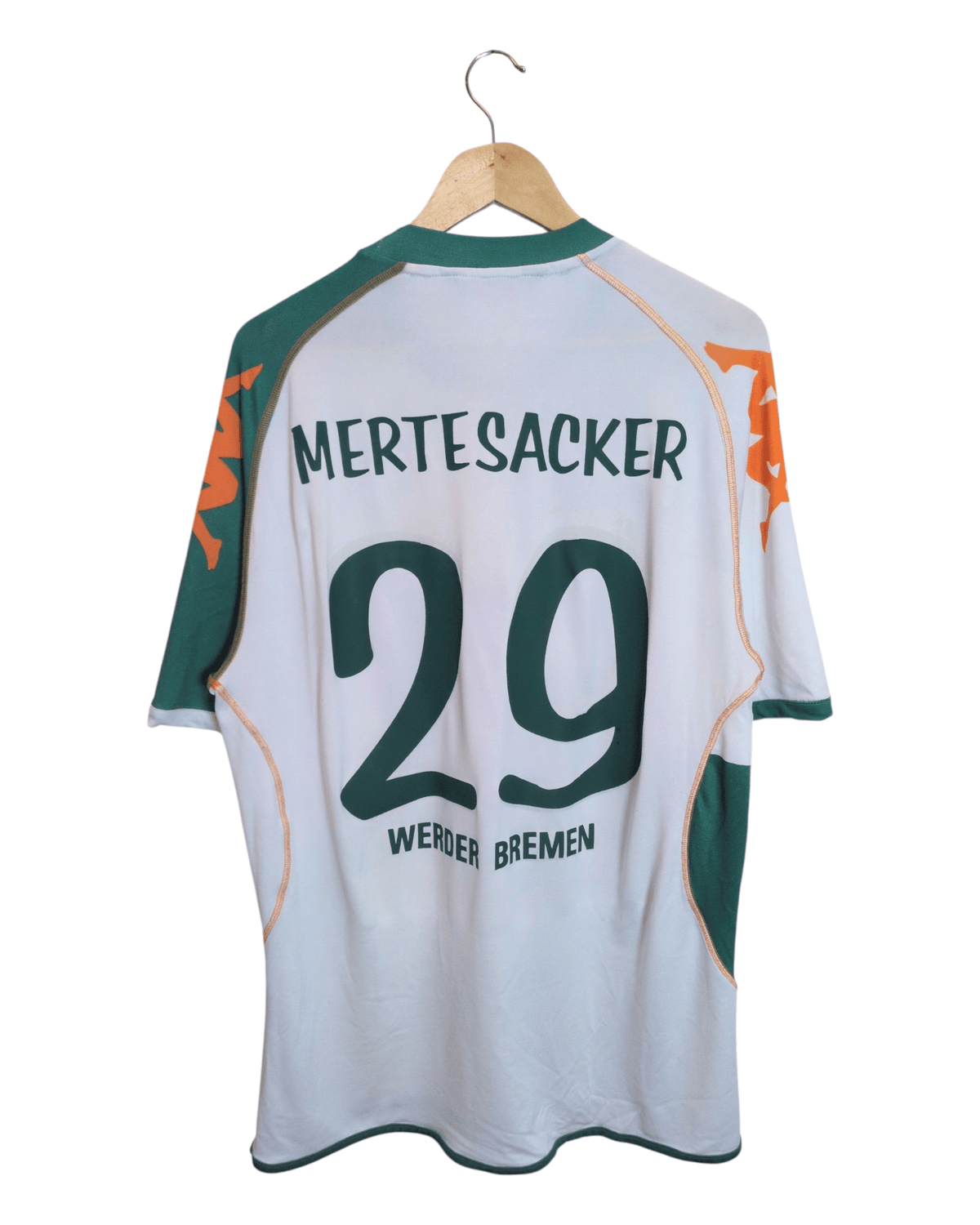 2006-07 Werder Bremen Kappa Home Shirt #29 Mertesacker - (XL)