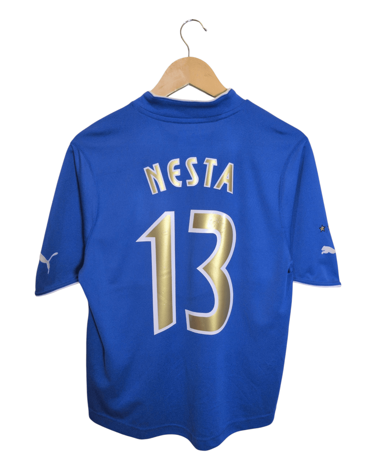 2003-04 Italy Puma Home Shirt #13 Nesta - (S)