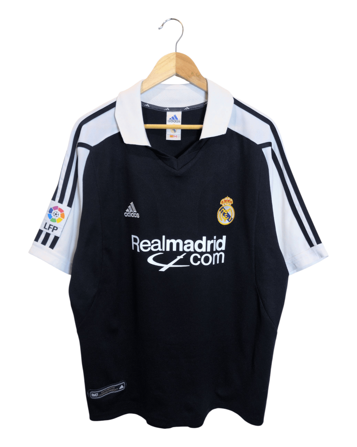 2001 Real Madrid Adidas Away Shirt #3 R.Carlos - (XL)