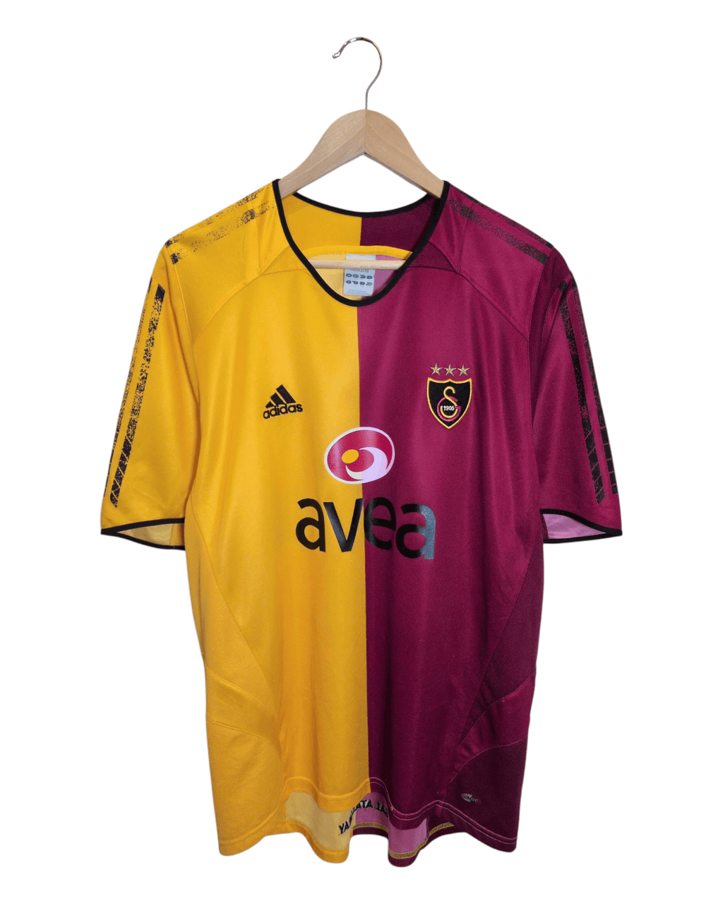 2005-06 Galatasaray Adidas Home Shirt - (L)