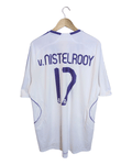2007-08 Real Madrid Adidas Home Shirt #17 V.Nistelrooy - (XL)