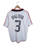 2003-04 AC Milan Adidas Away Shirt #3 Maldini - (M)