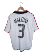 2003-04 AC Milan Adidas Away Shirt #3 Maldini - (M)