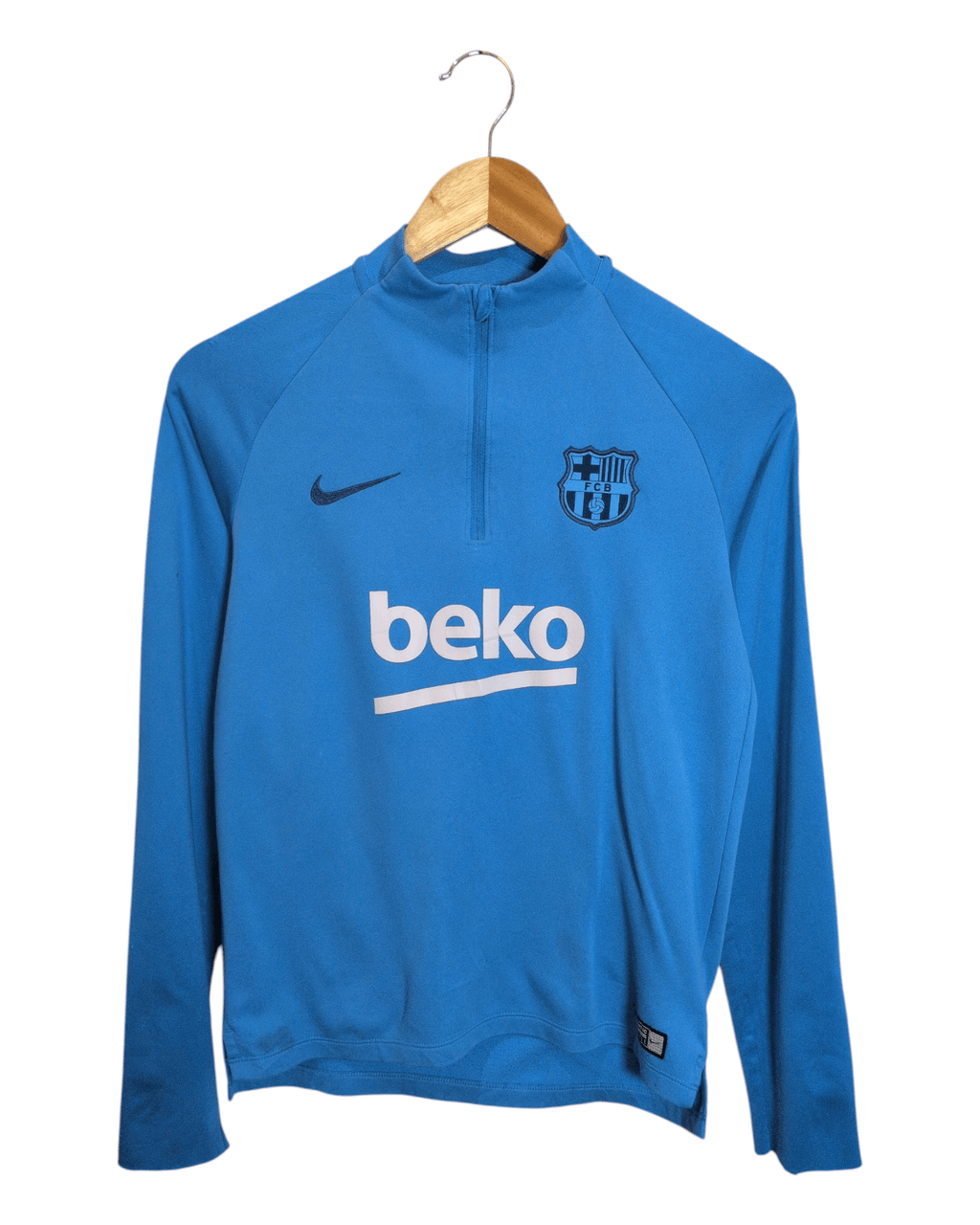 2019-20 Barcelona Nike 1/4 Zip Drill Top - (L.Boys)