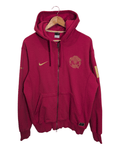 2005-06 Manchester United Nike Zip-Up Hoodie - (XL)