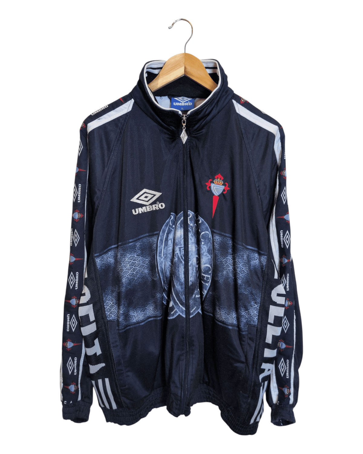 1995-96 Celta Vigo Umbro Track Jacket - (2XL)