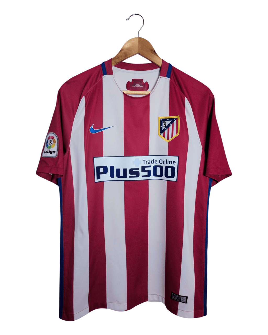 2016-17 Atletico Madrid Nike Home Shirt #7 Griezmann - (M)