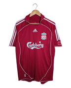 2006-08 Liverpool Adidas Home Shirt #9 Torres - (M)