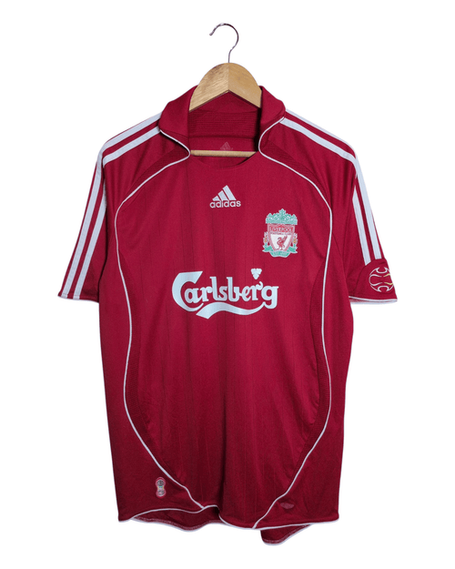 2006-08 Liverpool Adidas Home Shirt #9 Torres - (M)