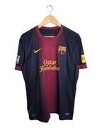 2012-13 Barcelona Nike Home Shirt #5 Puyol - (L)