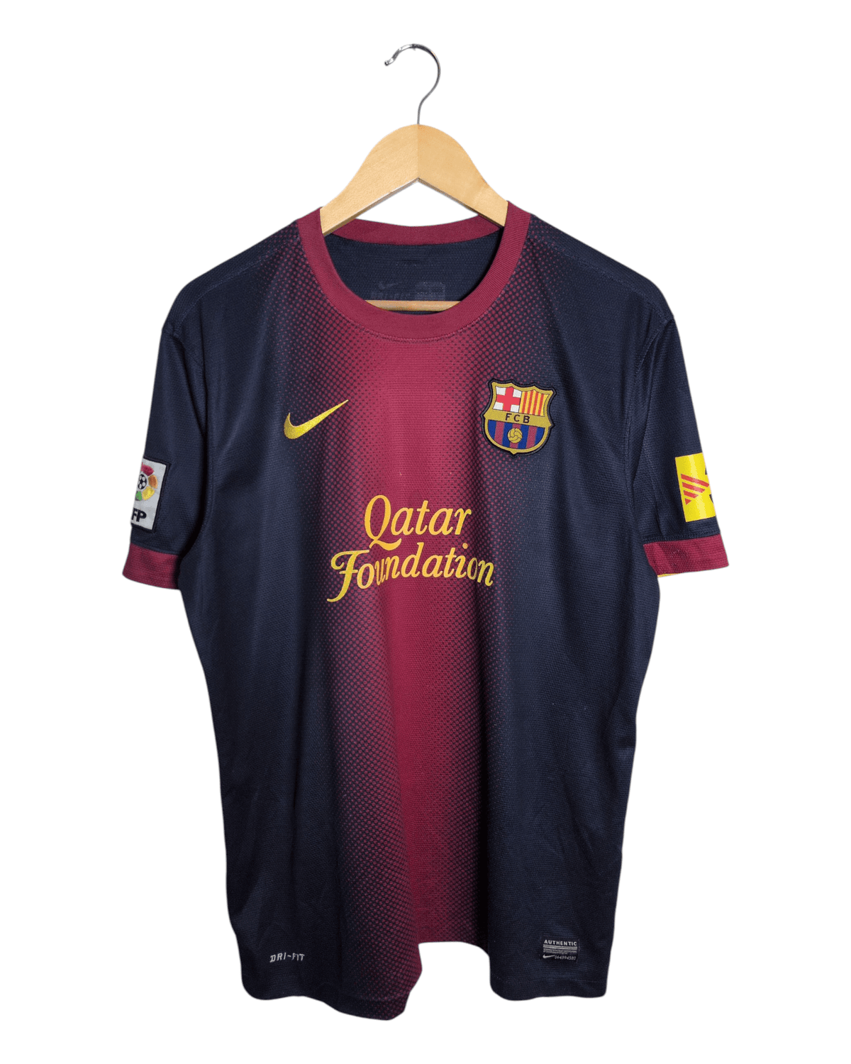 2012-13 Barcelona Nike Home Shirt #5 Puyol - (L)