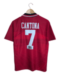 1994-96 Manchester United Umbro Home Shirt #7 Cantona - (Y)