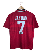 1994-96 Manchester United Umbro Home Shirt #7 Cantona - (Y)