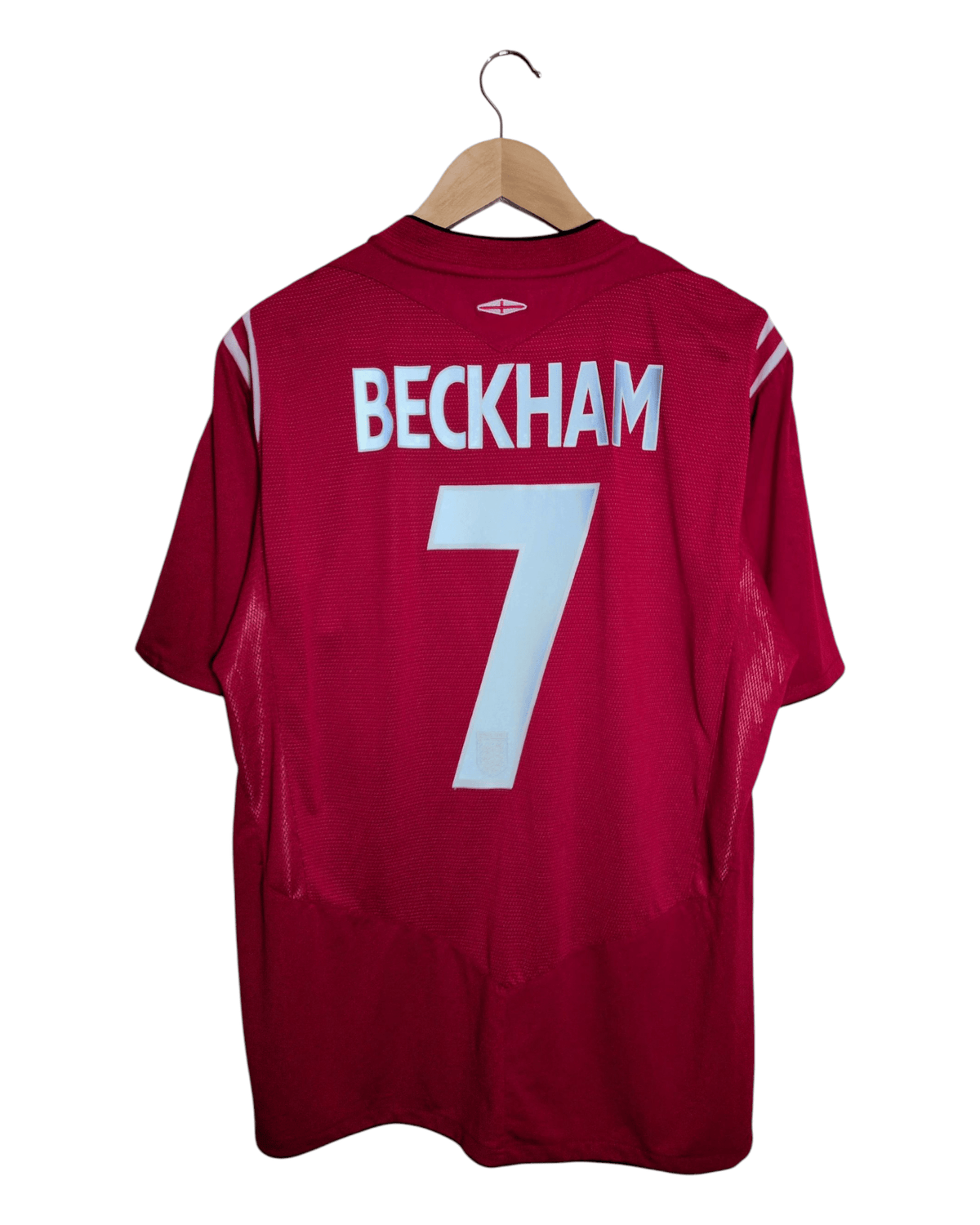 2004-06 England Umbro Away Shirt #7 Beckham - (L)