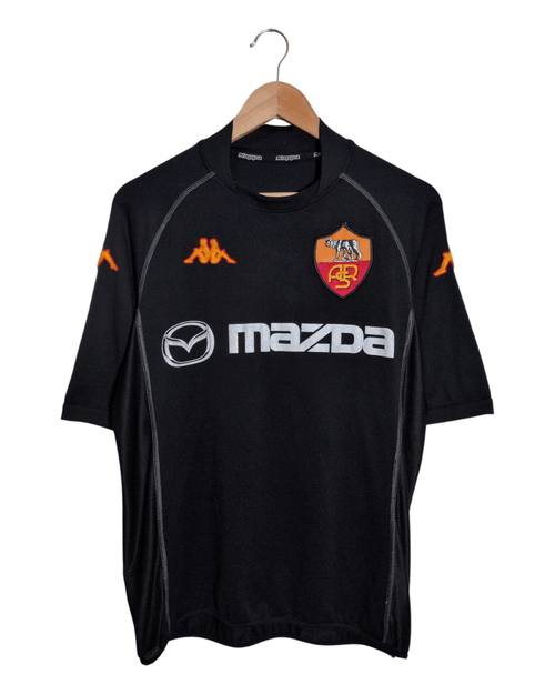 2002-03 AS Roma Kappa Third Shirt #2 Cafu - (M)