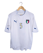 2003-04 Italy Puma Away Shirt #5 Cannavaro - (M)
