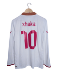 2012-14 Switzerland Puma Home L/S Shirt #10 Xhaka - (M)