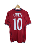 2002-04 England Umbro Reversible Away Shirt #10 Owen - (M)