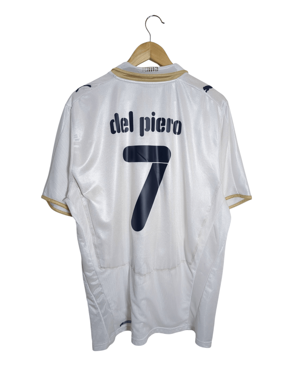 2007-08 Italy Puma Away Shirt #7 Del Piero - (L)
