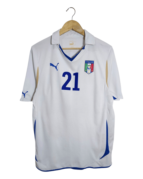 2010-12 Italy Puma Away Shirt #21 Pirlo - (M)