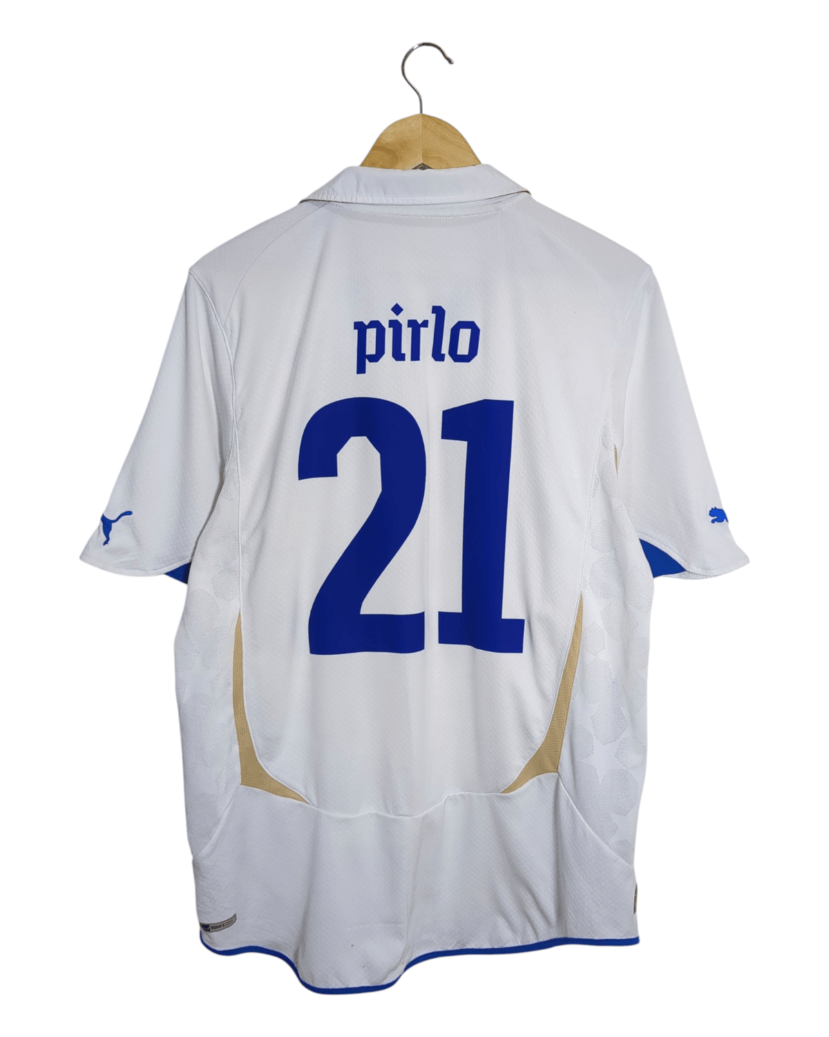 2010-12 Italy Puma Away Shirt #21 Pirlo - (M)