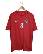 2016-17 Chile Nike Home Shirt #8 Vidal - (M)