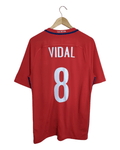 2016-17 Chile Nike Home Shirt #8 Vidal - (M)