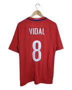 2016-17 Chile Nike Home Shirt #8 Vidal - (M)
