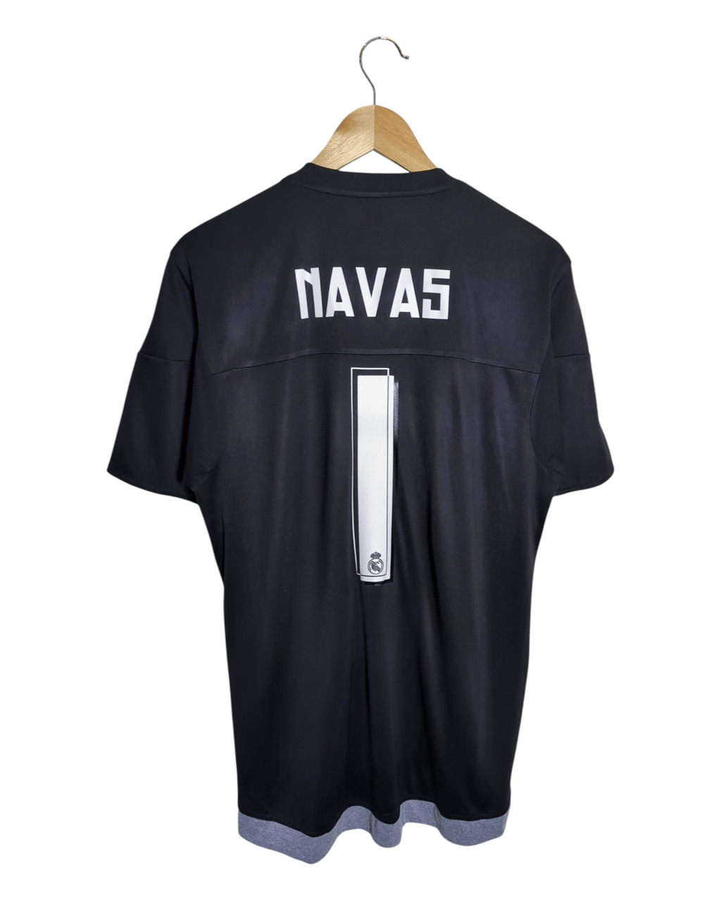 2015-16 Real Madrid Adidas Goalkeeper Shirt #1 Navas - (M)